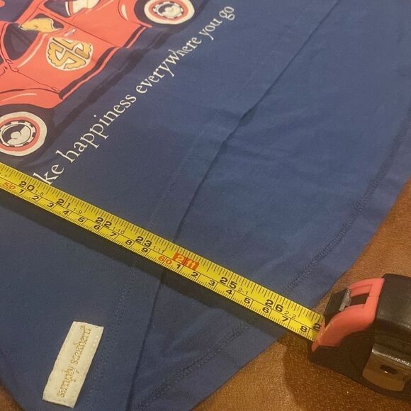 Simply Southern Graphic Navy Muscle Tank Top Size Small NWOT - Picture 6 of 8